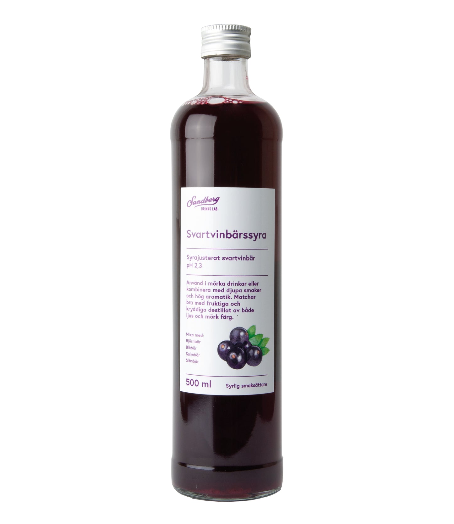 Svartvinbärssyra 500ml